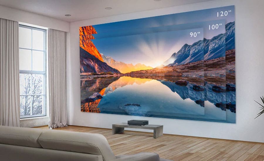 BenQ V7050i- chiếu siêu gần