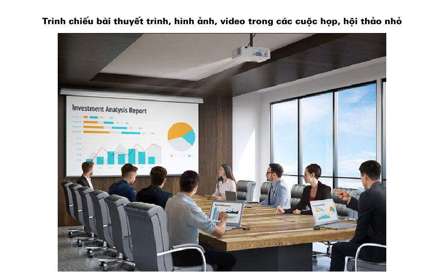 CO-FH02-Trình chiếu bài thuyết trình, hình ảnh, video trong các cuộc họp, hội thảo nhỏ