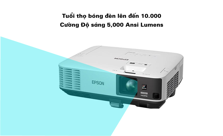 EB-2155W- tuổi thọ bóng đèn