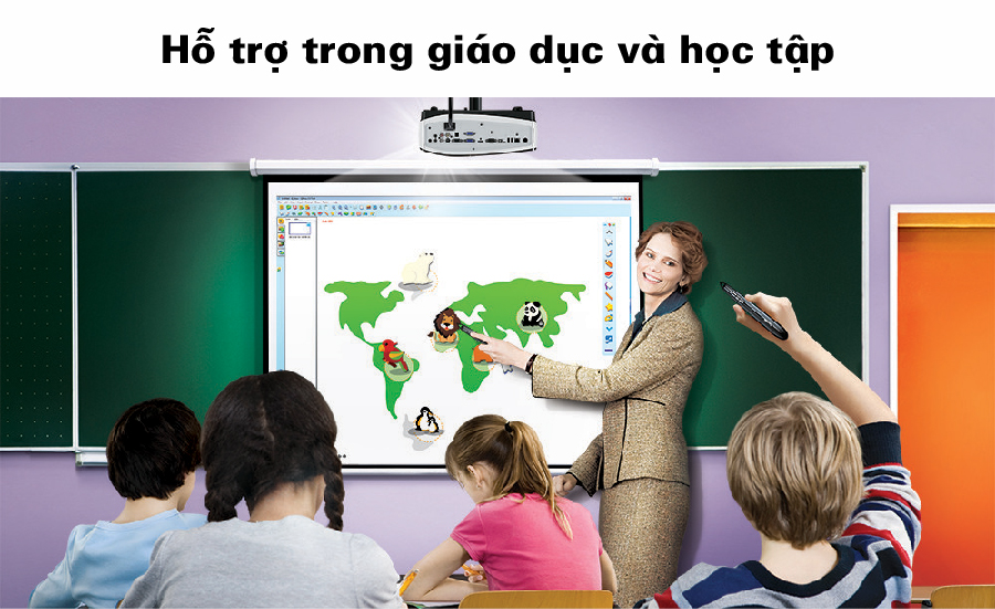 EB-W50-hỗ trợ giáo dục và học tập