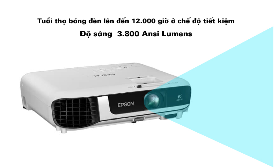 EB-X51- tuổi thọ bóng đèn