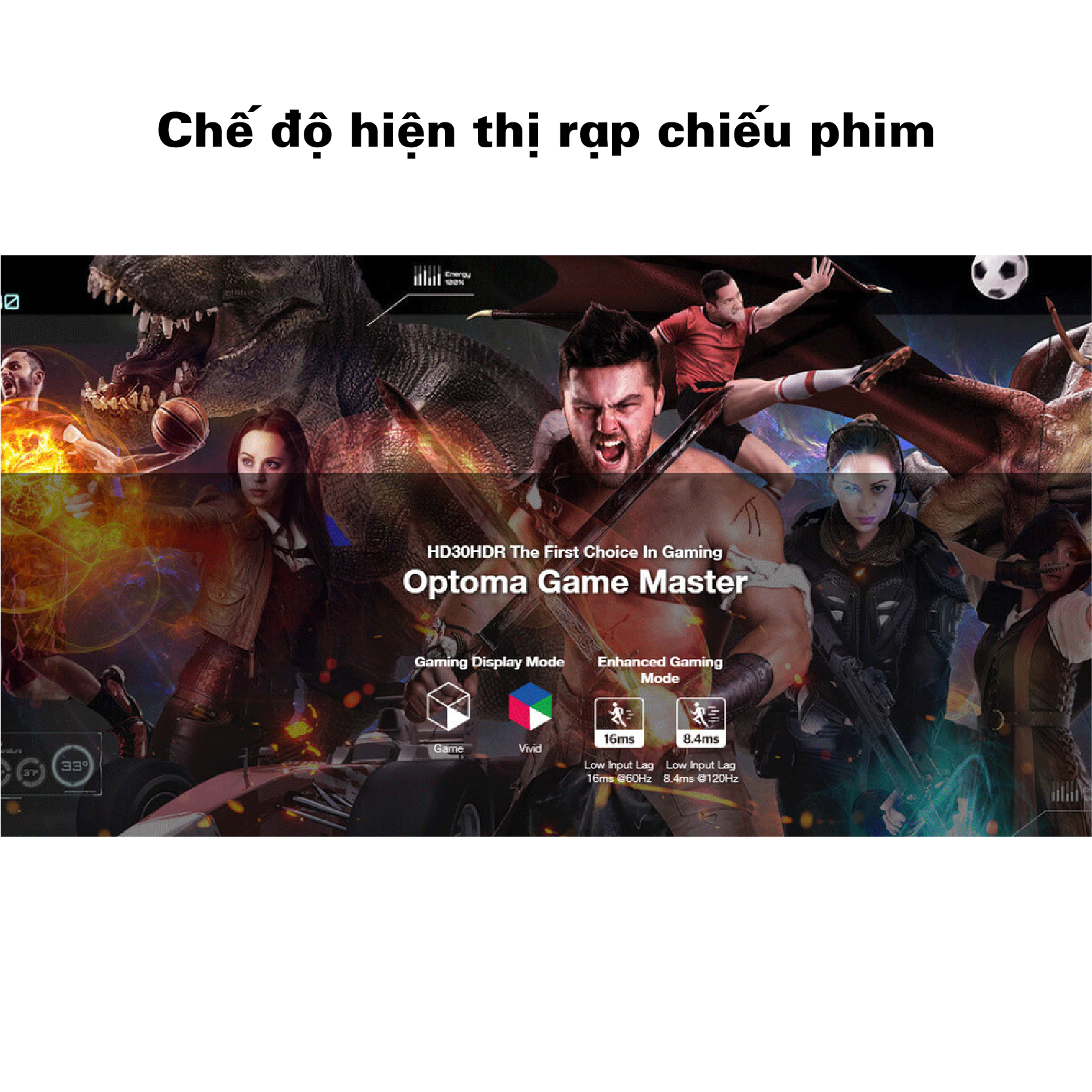 HD30HDR- Chế độ hiện thị rạp chiếu phim