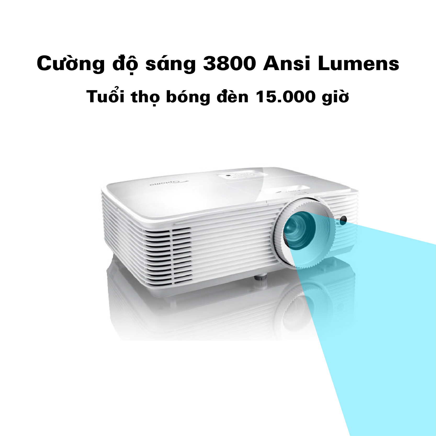 HD30HDR- Cường độ sáng và tuổi thọ bóng đèn