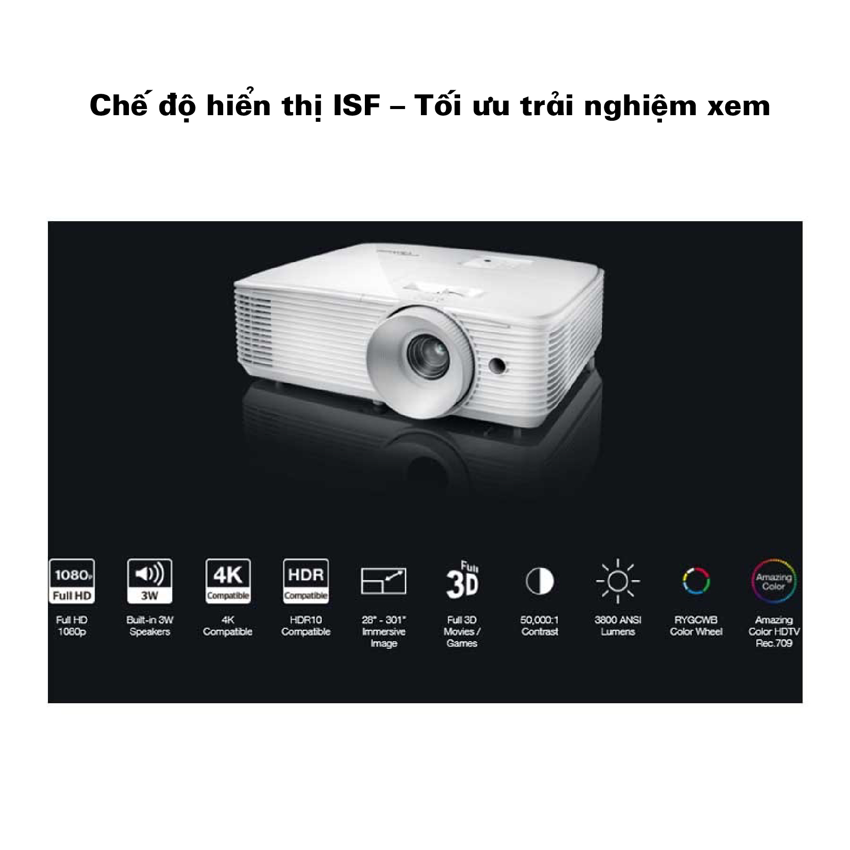 HD30HDR- Tối ưu trải nghiệm xem