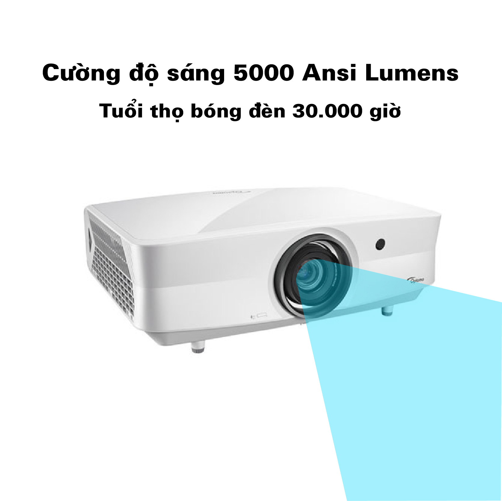 UHZ65LV- Cường độ sáng và tuổi thọ đèn