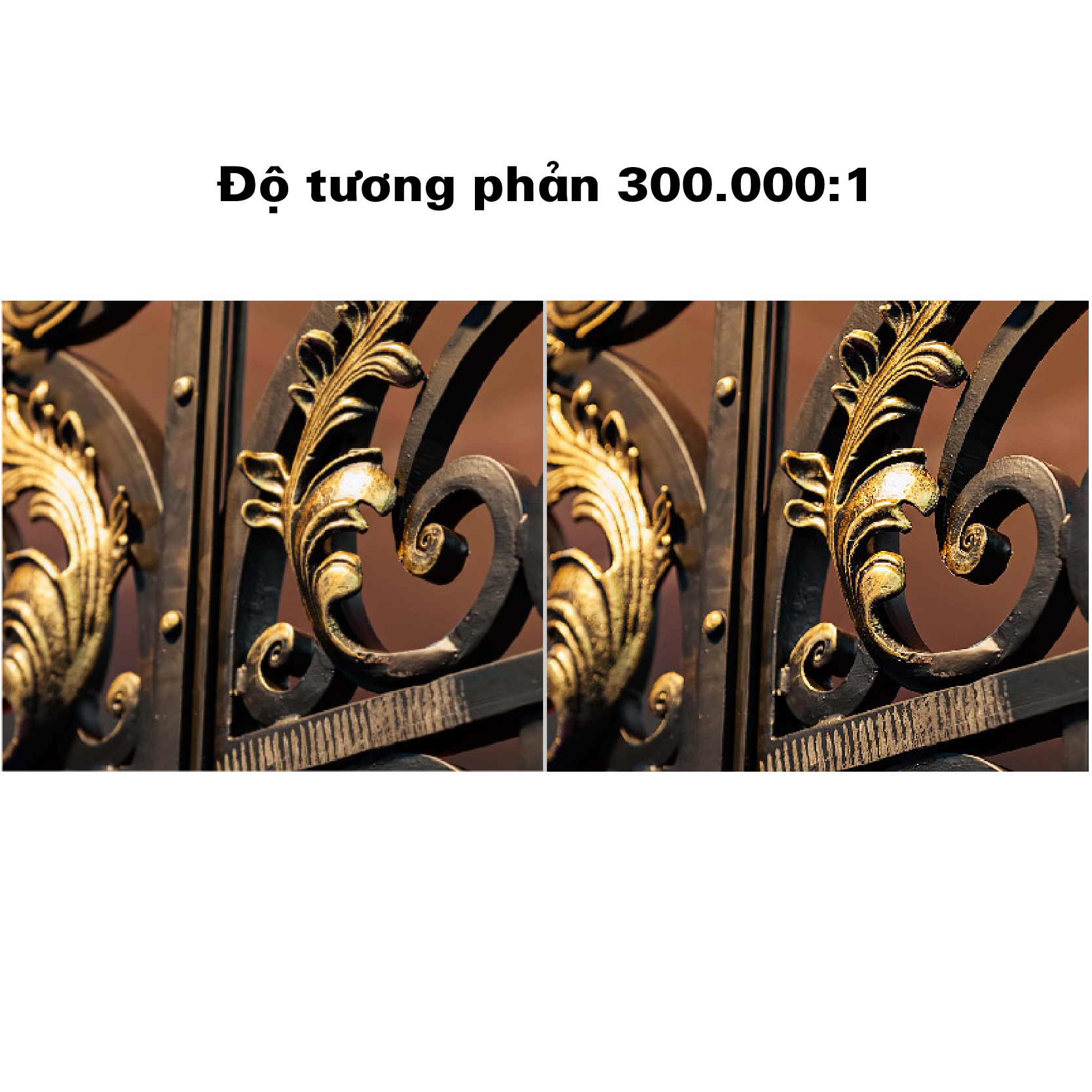 UHZ65LV- Độ tương phản cao