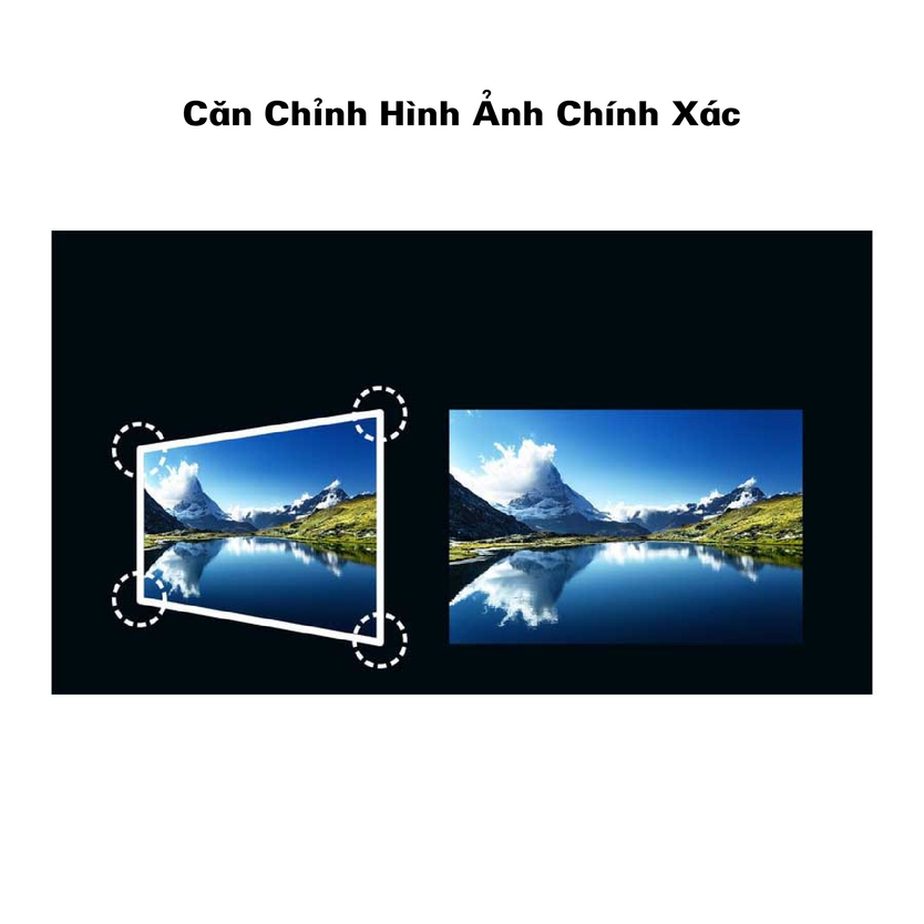 W340UST- Căn chỉnh hình ảnh chính xác