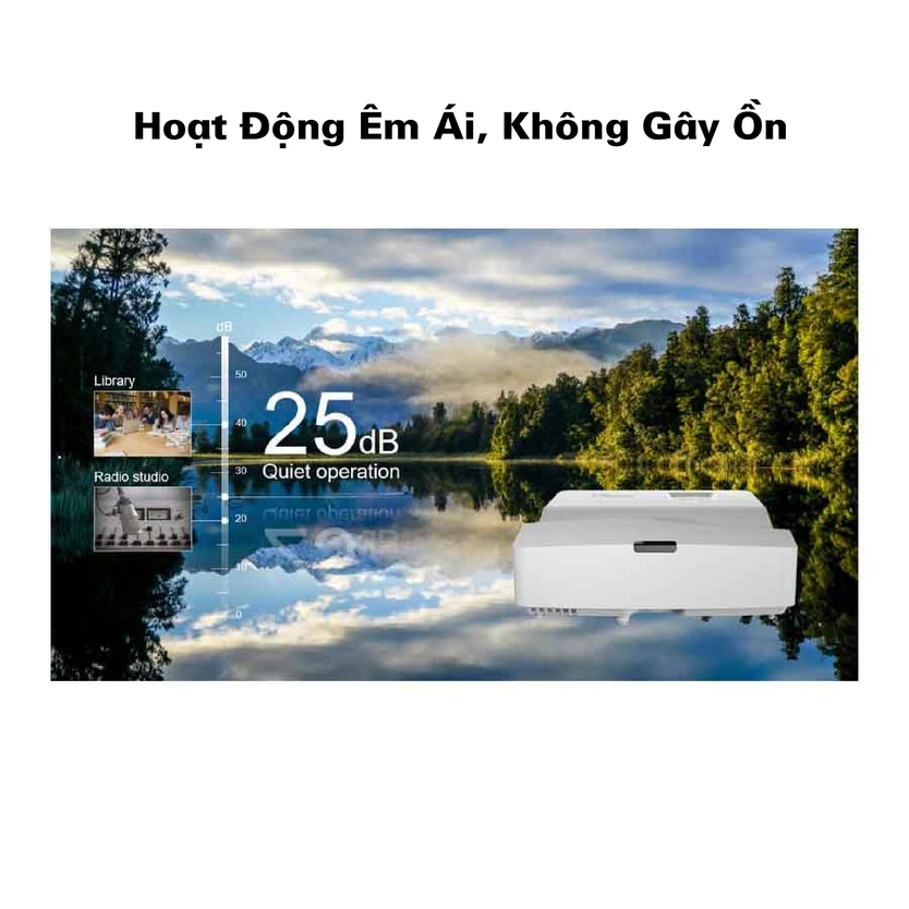 W340UST- Hoạt động êm ái,không gây ồn