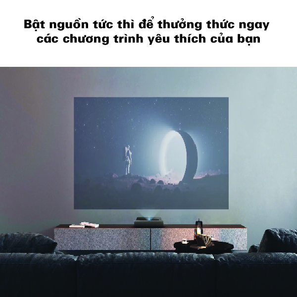 X2000L-4K- Bật nguồn tức thì