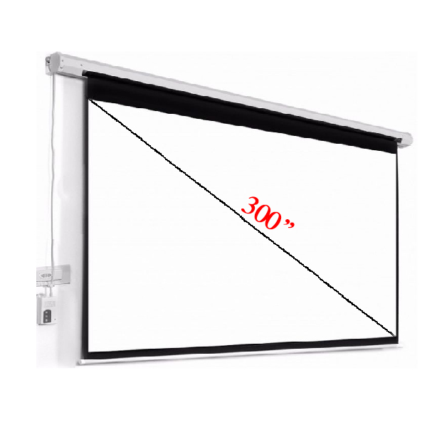 Màn chiếu điện 300 Inch