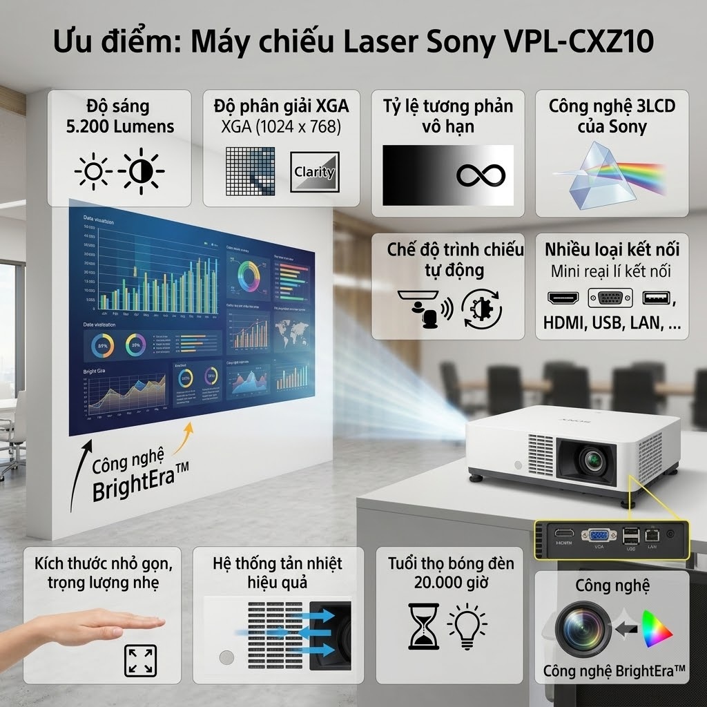 Ưu điểm -VPL-CXZ10