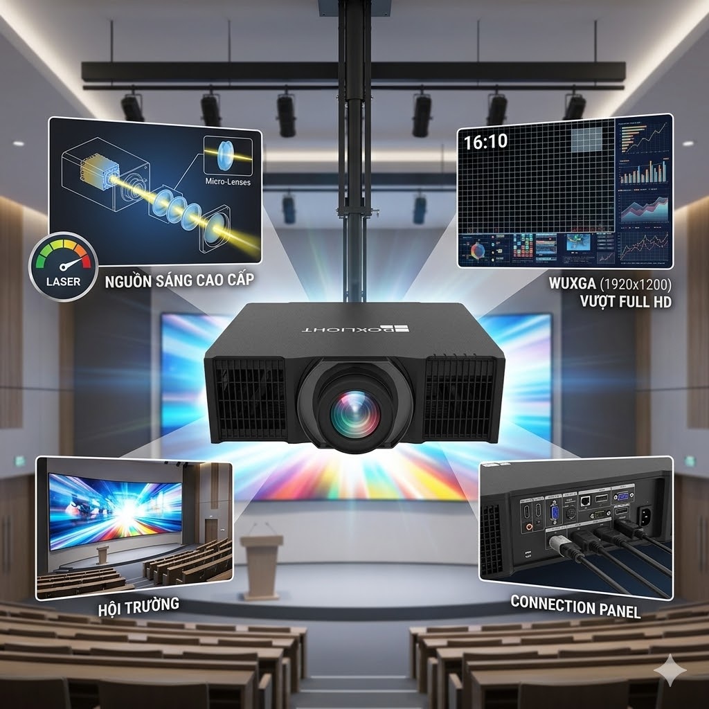máy chiếu Boxlight PR13