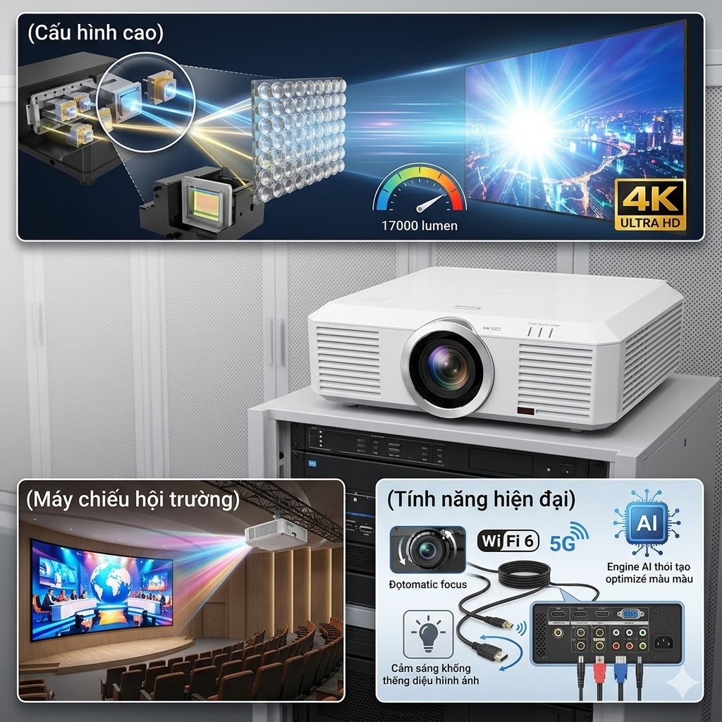 máy chiếu Boxlight S688X