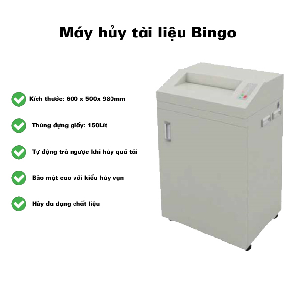Binno C80- Kích thước máy