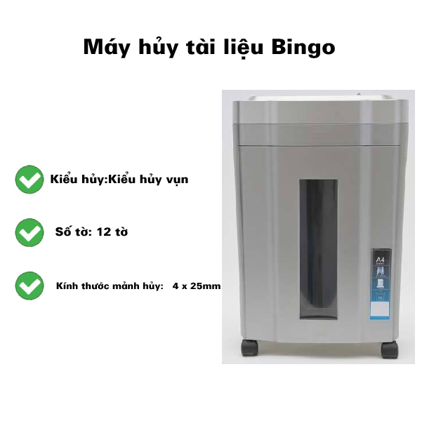 Binno S12- Kiểu hủy
