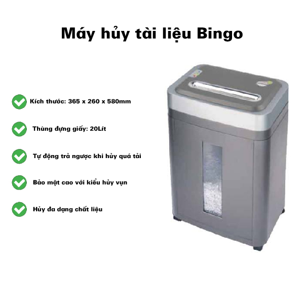Binno S15- Kích thước máy