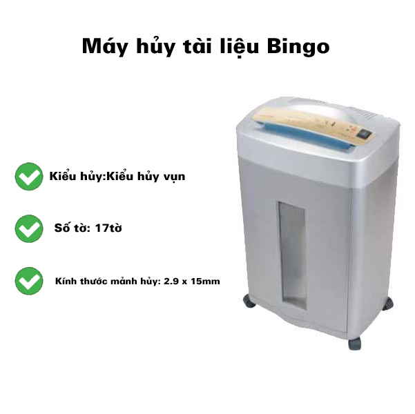 Binno S17- Kiểu hủy