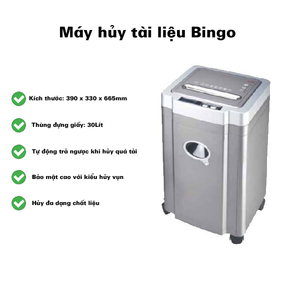 Binno S27- Kích thước máy