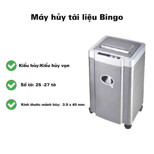 Binno S27- Kiểu hủy