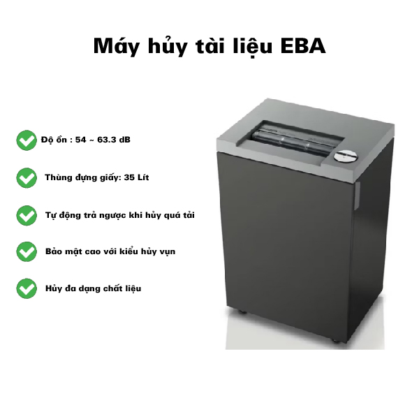 EBA 1624C- Độ ồn