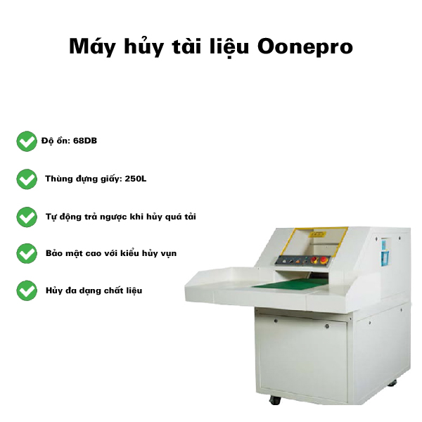 Oonepro A-125- Thùng chứa lớn