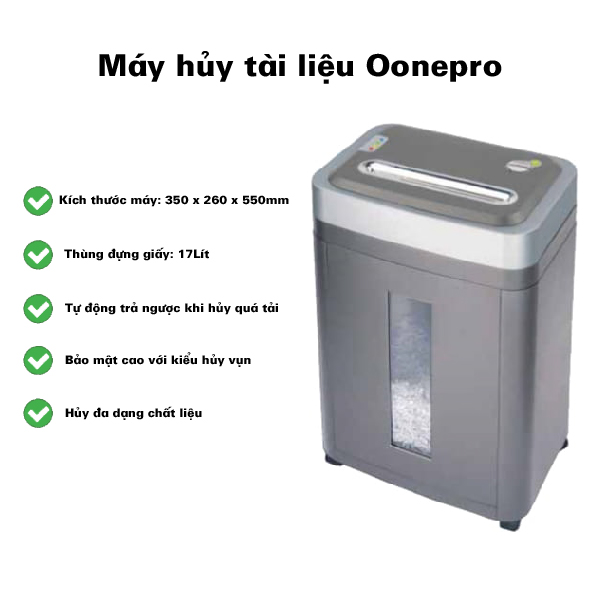 Oonepro A-22- Kích thước máy