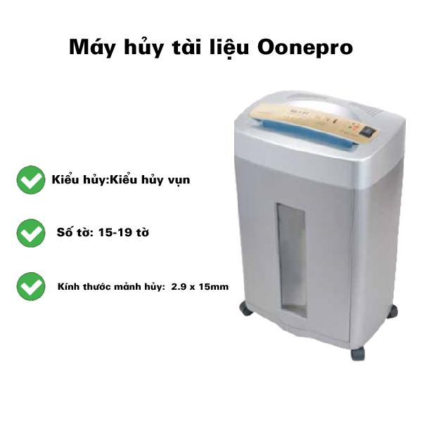 Oonepro A-25A19- Kiểu hủy