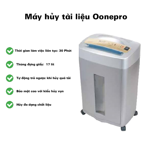 Oonepro A-2519- Thời gian hủy liên tục 30 phút
