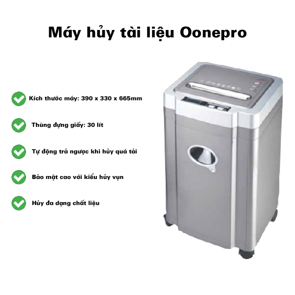 Oonepro A-29- Kích thước máy