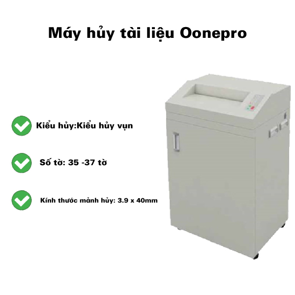 Oonepro A-80- Kiểu hủy