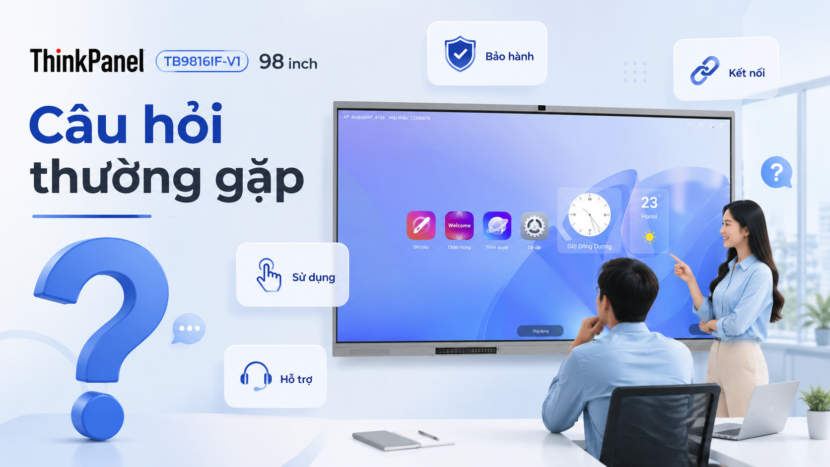 9- ThinkPanel 98 inch (TB9816IF-V1)